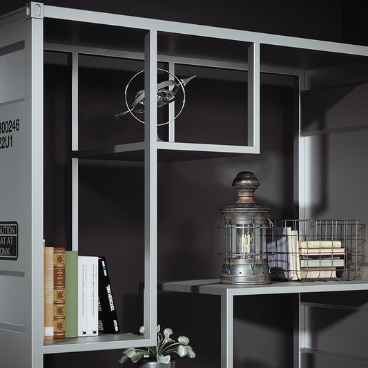 Custom Industrial Container Storage Cabinet for Retail Display