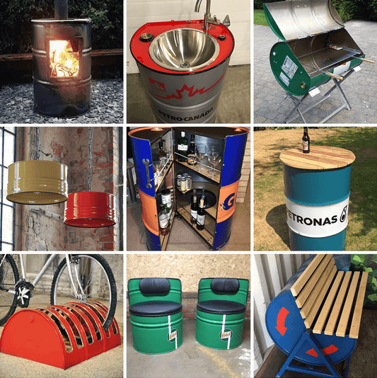 🛢️ “We Turned Oil Drums Into a Full Lifestyle Setup”