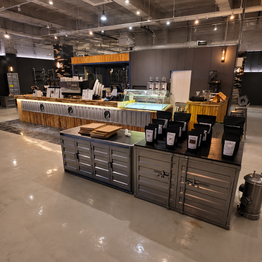 Custom Industrial Cafe Furniture Project in South Korea | JTFOilDrum Case Study