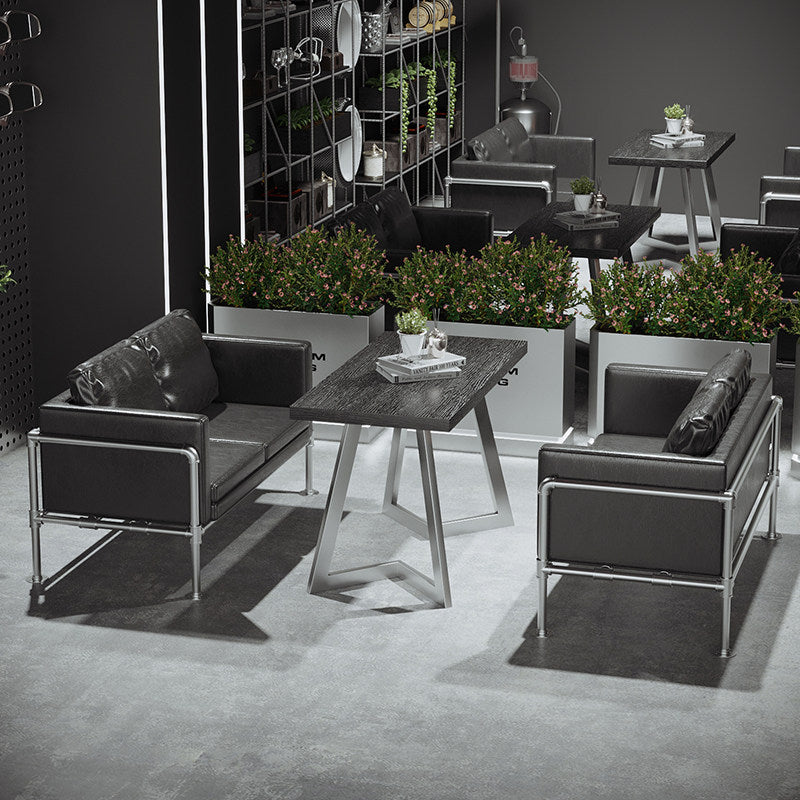 Commercial Iron Lounge Seating for Cafe Bar Hotel Lobby