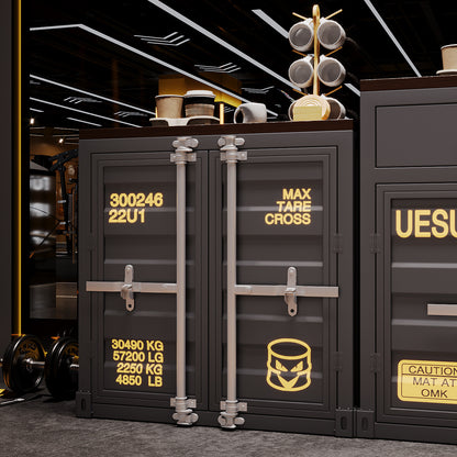 Heavy-Duty Industrial Container Storage Locker for Commercial Use