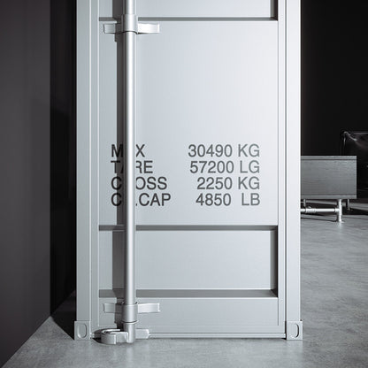 Custom Industrial Container Storage Cabinet for Retail Display