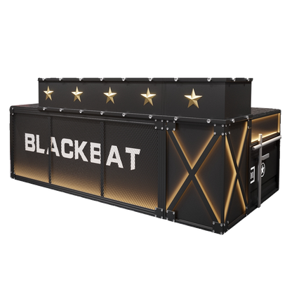 Custom Industrial LED Bar Counter for Nightclub Bar Lounge