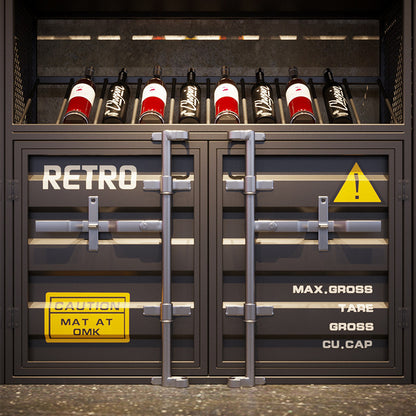 Commercial Container Wine Display Shelf System for Bar Liquor Store