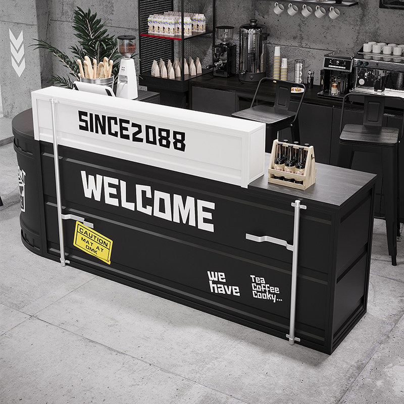 Custom Industrial Container Bar Counter for Reception Desk