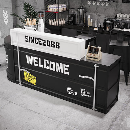 Custom Industrial Container Bar Counter for Reception Desk