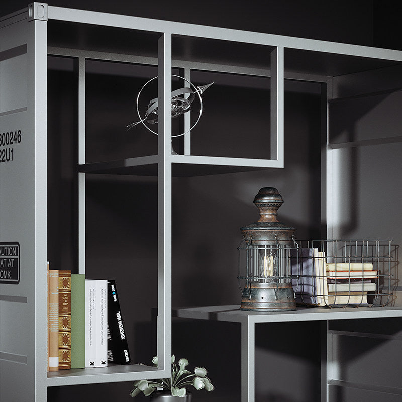 Custom Industrial Container Storage Cabinet for Retail Display