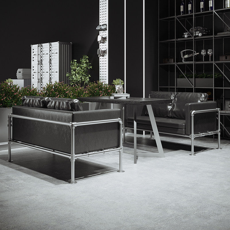 Commercial Iron Lounge Seating for Cafe Bar Hotel Lobby