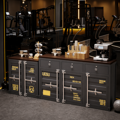 Heavy-Duty Industrial Container Storage Locker for Commercial Use