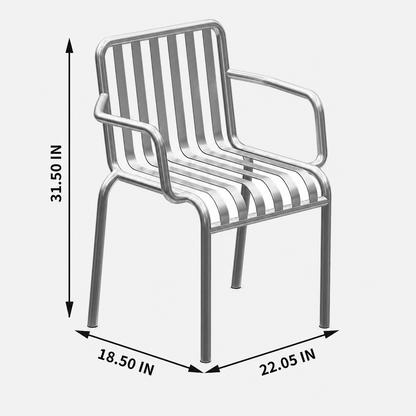 Custom Outdoor Iron Furniture for Bar Cafe Restaurant Patio
