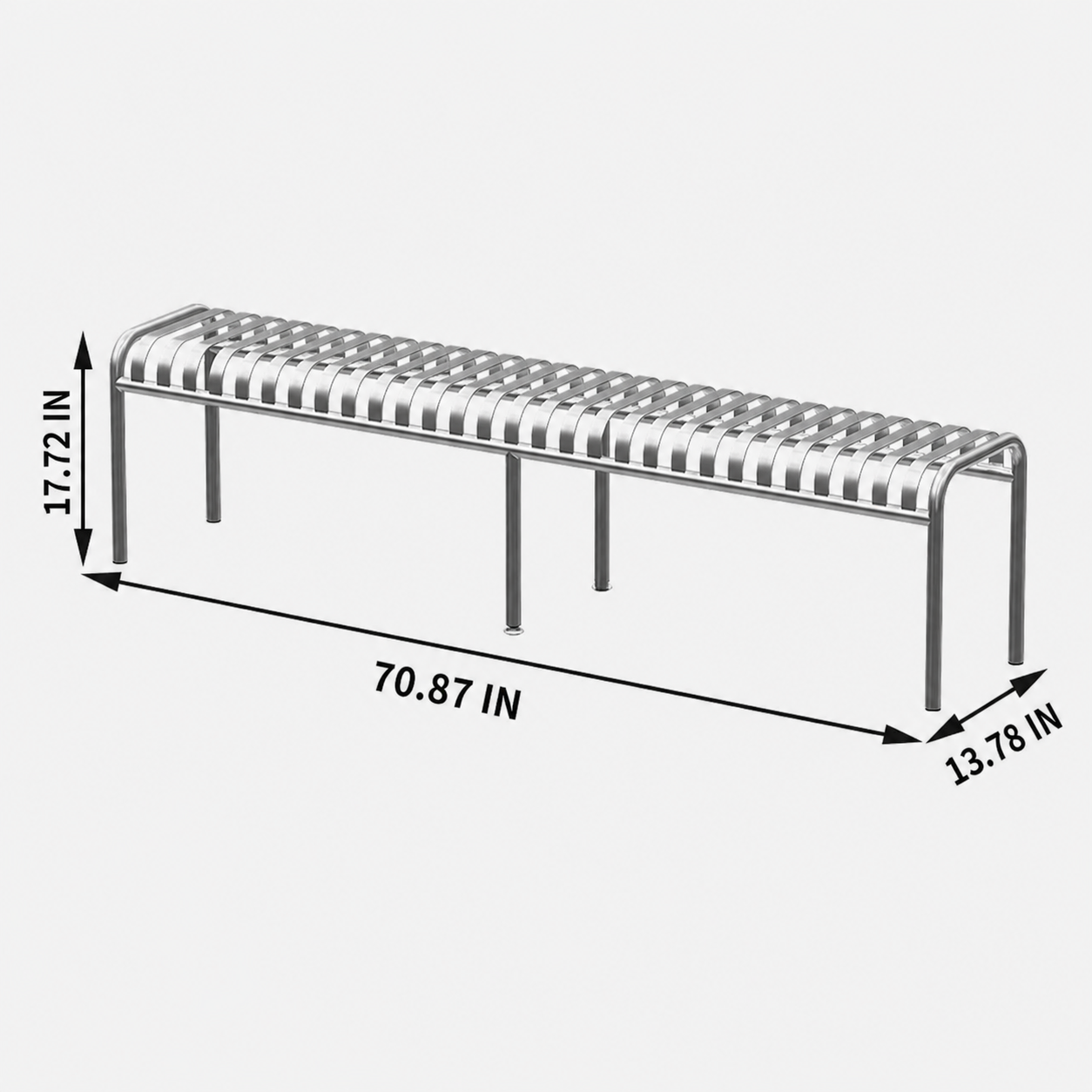 Custom Outdoor Iron Furniture for Bar Cafe Restaurant Patio
