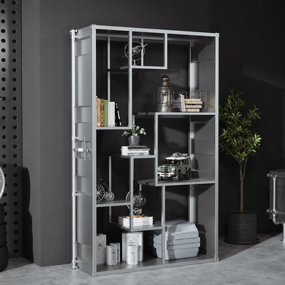 Custom Industrial Container Storage Cabinet for Retail Display