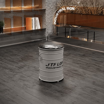 Wholesale OEM Oil Drum Table Set for B2B Bar Cafe Projects