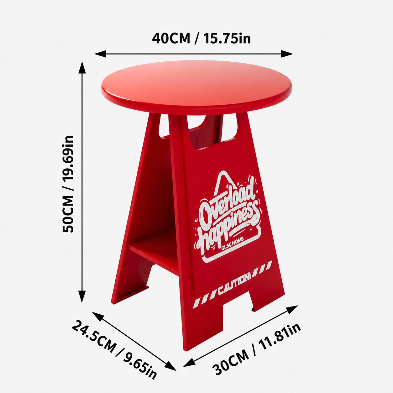 Black Metal Side Table – Urban Industrial Accent Table