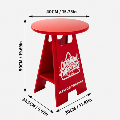 Black Metal Side Table – Urban Industrial Accent Table