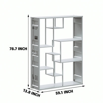 Custom Industrial Container Storage Cabinet for Retail Display