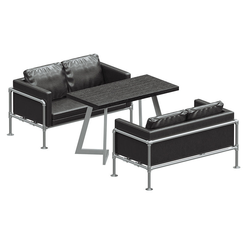Commercial Iron Lounge Seating for Cafe Bar Hotel Lobby