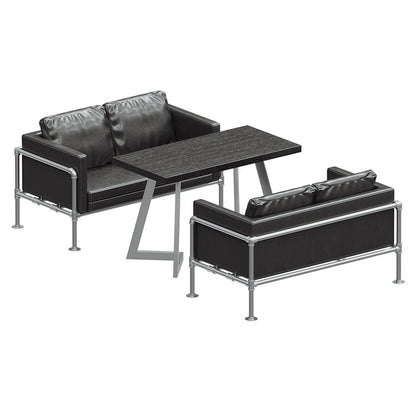 Commercial Iron Lounge Seating for Cafe Bar Hotel Lobby